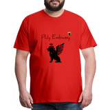 Phly Embassy Men's Premium T-Shirt - red