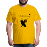 Phly Embassy Men's Premium T-Shirt - sun yellow