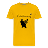 Phly Embassy Men's Premium T-Shirt - sun yellow