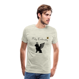 Phly Embassy Men's Premium T-Shirt - heather oatmeal