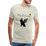 Phly Embassy Men's Premium T-Shirt - heather oatmeal