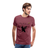 Phly Embassy Men's Premium T-Shirt - heather burgundy