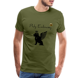 Phly Embassy Men's Premium T-Shirt - olive green