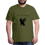 Phly Embassy Men's Premium T-Shirt - olive green