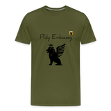 Phly Embassy Men's Premium T-Shirt - olive green