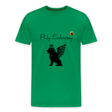 Phly Embassy Men's Premium T-Shirt - kelly green