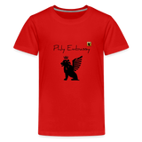 Phly Embassy Kids' Premium T-Shirt - red