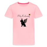 Phly Embassy Kids' Premium T-Shirt - pink