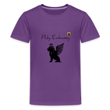 Phly Embassy Kids' Premium T-Shirt - purple