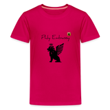 Phly Embassy Kids' Premium T-Shirt - dark pink