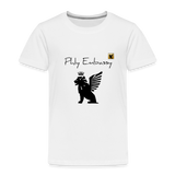 Phly Embassy Toddler Premium T-Shirt - white