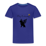 Phly Embassy Toddler Premium T-Shirt - royal blue