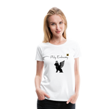 Phly Embassy Women’s Premium T-Shirt - white