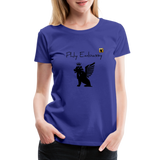 Phly Embassy Women’s Premium T-Shirt - royal blue