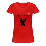 Phly Embassy Women’s Premium T-Shirt - red