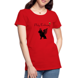 Phly Embassy Women’s Premium T-Shirt - red