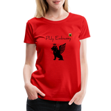 Phly Embassy Women’s Premium T-Shirt - red