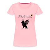 Phly Embassy Women’s Premium T-Shirt - pink