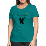 Phly Embassy Women’s Premium T-Shirt - teal