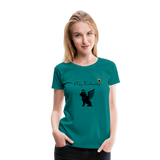 Phly Embassy Women’s Premium T-Shirt - teal