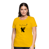 Phly Embassy Women’s Premium T-Shirt - sun yellow