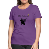 Phly Embassy Women’s Premium T-Shirt - purple