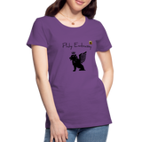 Phly Embassy Women’s Premium T-Shirt - purple