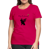 Phly Embassy Women’s Premium T-Shirt - dark pink