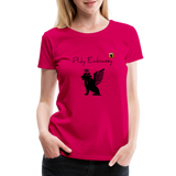 Phly Embassy Women’s Premium T-Shirt - dark pink