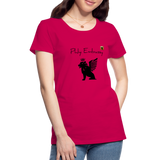 Phly Embassy Women’s Premium T-Shirt - dark pink