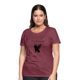 Phly Embassy Women’s Premium T-Shirt - heather burgundy