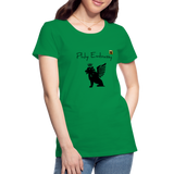 Phly Embassy Women’s Premium T-Shirt - kelly green