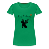 Phly Embassy Women’s Premium T-Shirt - kelly green