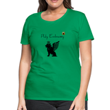 Phly Embassy Women’s Premium T-Shirt - kelly green