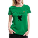 Phly Embassy Women’s Premium T-Shirt - kelly green