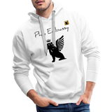 Phly Embassy Men’s Premium Hoodie - white