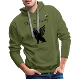 Phly Embassy Men’s Premium Hoodie - olive green