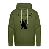 Phly Embassy Men’s Premium Hoodie - olive green