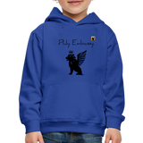 Phly Embassy Kids‘ Premium Hoodie - royal blue