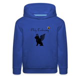 Phly Embassy Kids‘ Premium Hoodie - royal blue