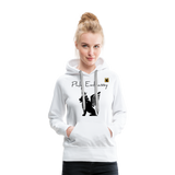 Phly Embassy Women’s Premium Hoodie - white