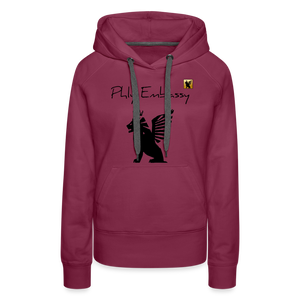 Phly Embassy Women’s Premium Hoodie - mauve