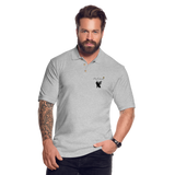 Phly Embassy Men's Pique Polo Shirt - heather gray