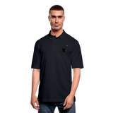 Phly Embassy Men's Pique Polo Shirt - midnight navy