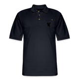 Phly Embassy Men's Pique Polo Shirt - midnight navy