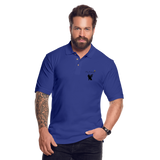 Phly Embassy Men's Pique Polo Shirt - royal blue