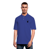 Phly Embassy Men's Pique Polo Shirt - royal blue