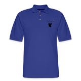 Phly Embassy Men's Pique Polo Shirt - royal blue