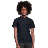 Phly Embassy Women's Pique Polo Shirt - midnight navy