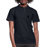 Phly Embassy Women's Pique Polo Shirt - midnight navy